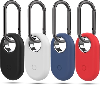Compatible with Samsung Galaxy Smarttag2 Case Holder, Silicone Airtag Keychain f