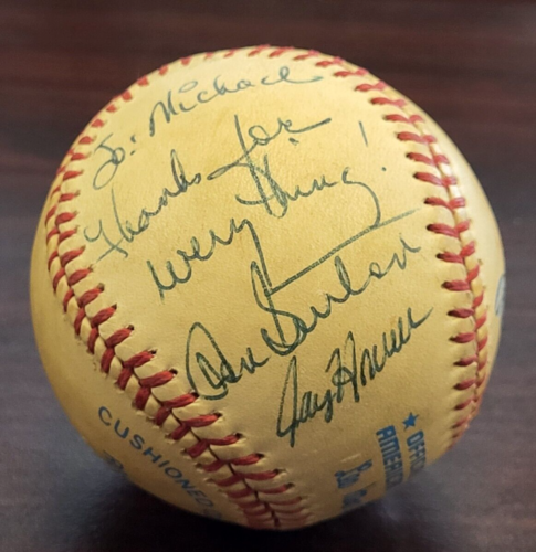 Don Sutton JSA Authenticated Autographed Lee MacPhail Baseball !!! - Picture 1 of 6