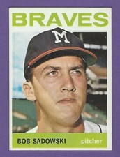 1964 Topps - #271  Bob Sadowski - Milwaukee Braves - ExMt+