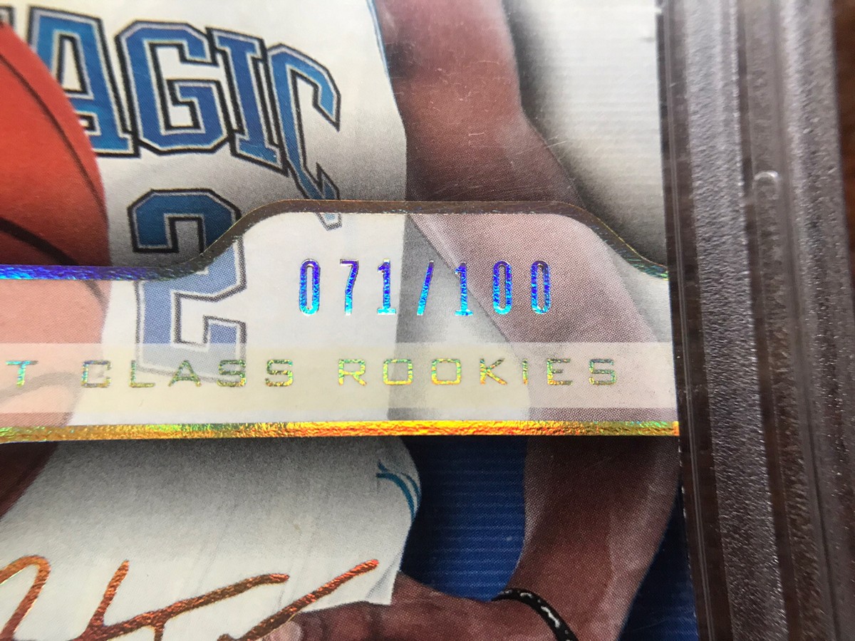 Pop 3 ! /100! PSA 9! 2004-05 Dwight Howard UD Pro Sigs Gold Rookie  display picture 1