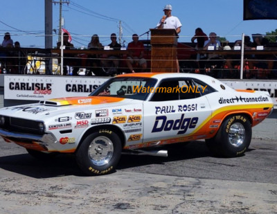 ''Paul Rossi'' ''Direct Connection'' 1970 Dodge Challenger Super Stocker PHOTO! #(7)