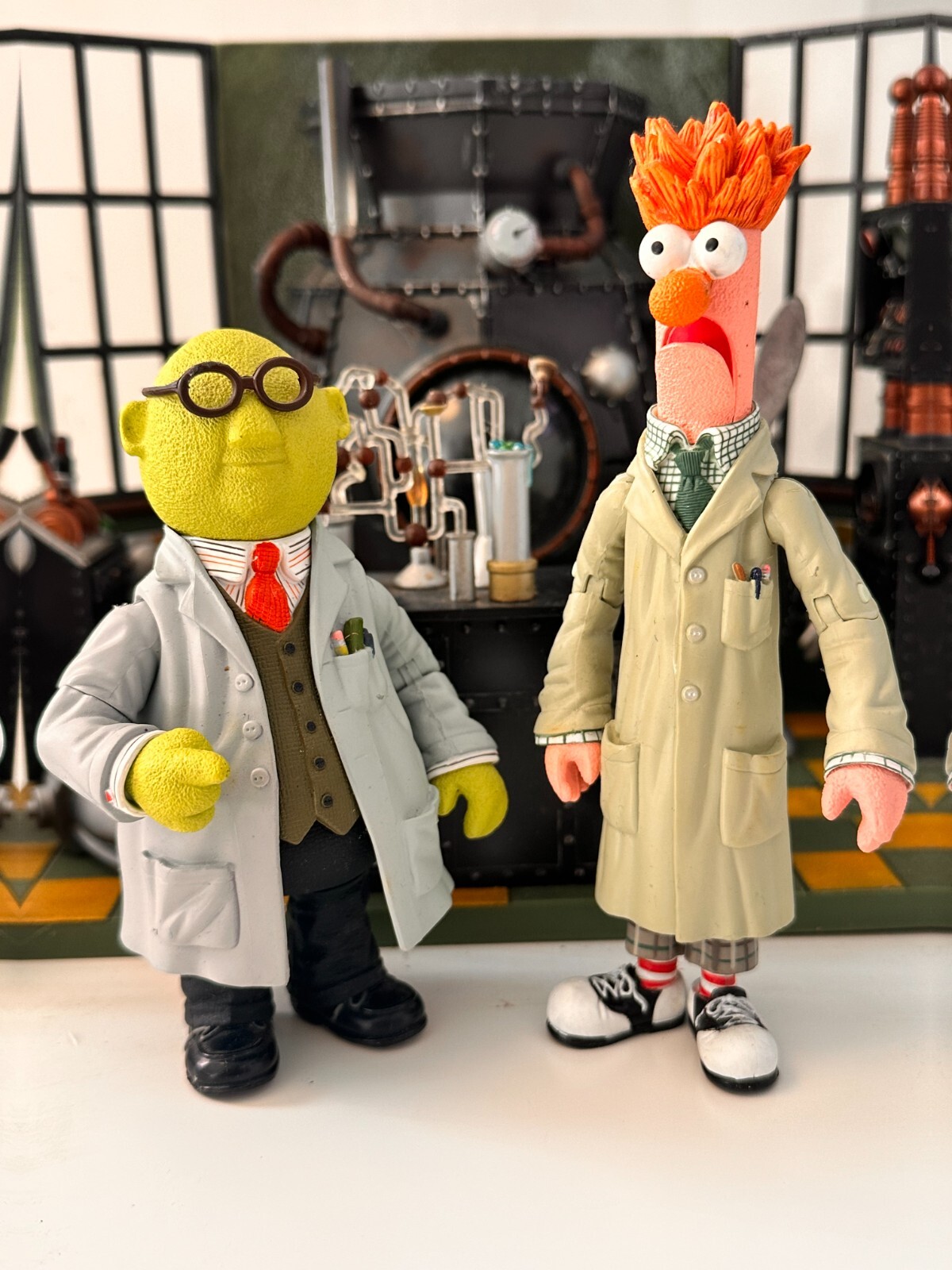 Palisades Muppet Show Bunsen & Beaker Figures Lab Playset Loose | eBay