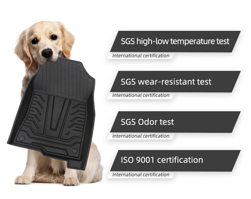 3X TPE Rubber Floor Mats Liners Foot Pads For Hyundai Santa Fe 5 Waterproof