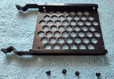 Black 2.5" HDD SSD Hard Disk Drive Bracket Tray Sled for Thermaltake Versa H25