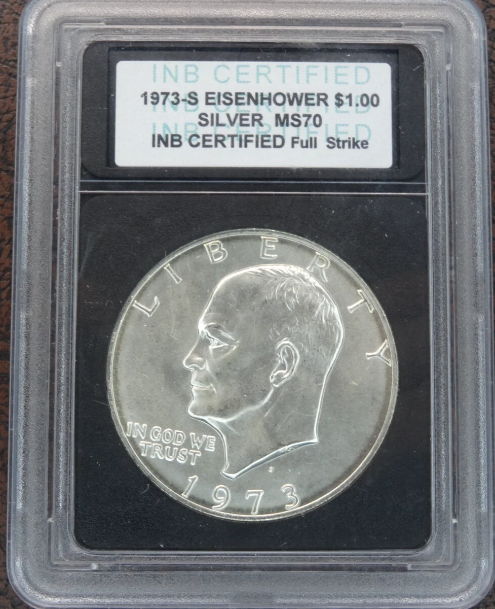 Silver Proof 1973 Eisenhower Dollars (1971-1978) for sale | eBay