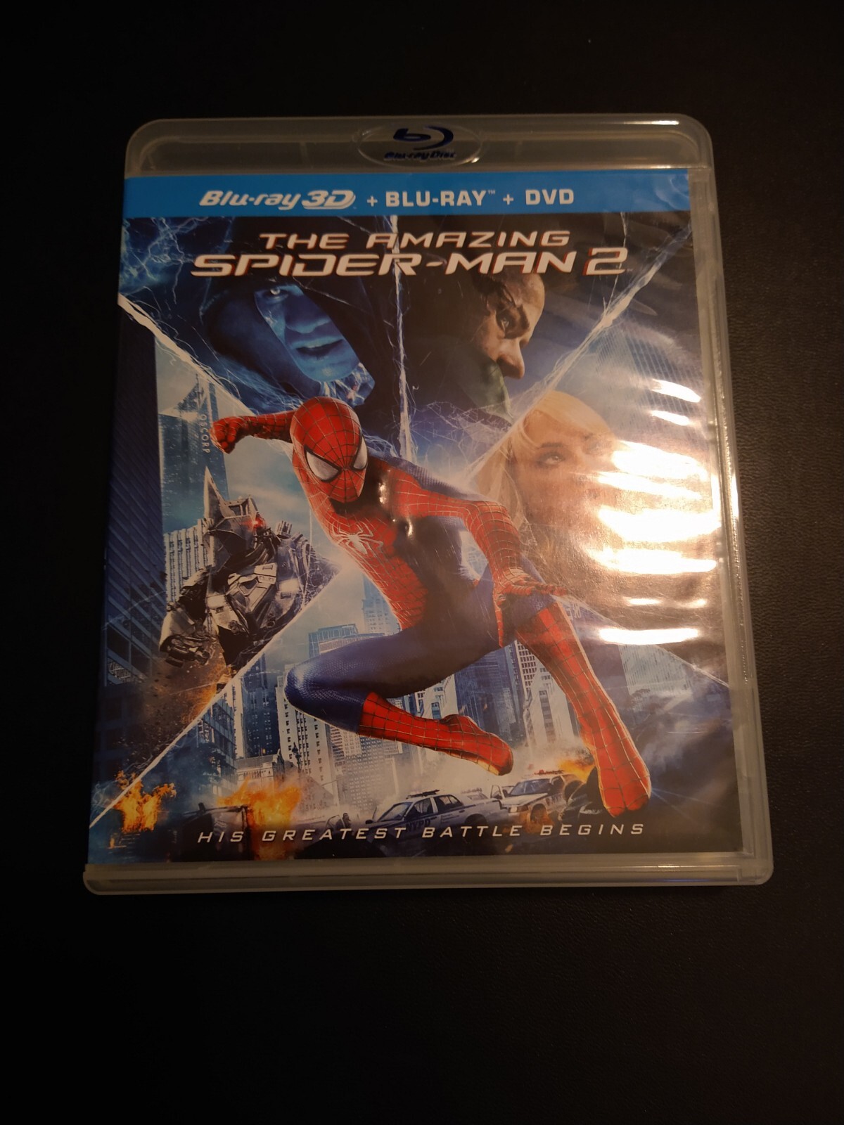 Amazing SpiderMan 2 bluray and Dvd DISC Grelly USA