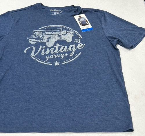 Weatherproof Vintage Men's Graphic Crew Neck Short Sleeve Tee - Picture 31 of 44