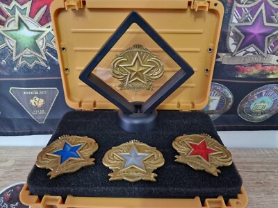 CS GO Spiel Counter-Strike: Global Offens Sammlerstück REAL 3D Service Medal 2018