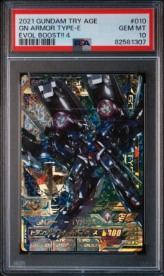 PSA10 GN Armor TYPE-E Exia EB4-010 Perfect Rare Gundam Try PSA10 GN Armor TYPE-E Exia EB4-010 Perfect Rare Gundam Try