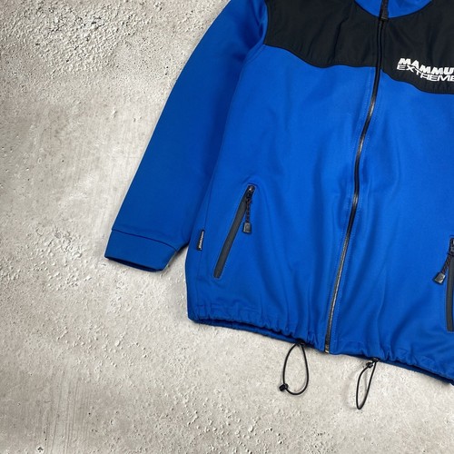 Mammut Extreme Vintage Men's Outdoor Hiking Black Blue Windstopper Jacket Size L - Picture 2 of 20