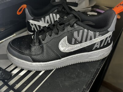 Kids Shoes Footwear Sizes Nike Air Force Lv8 Junior Grey Nike