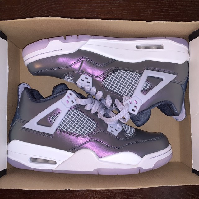 Air Jordan 4 Retro SE GS Monsoon Blue/Armory Blue BQ9043 400 Sz 7Y No Lid CS1193 | eBay