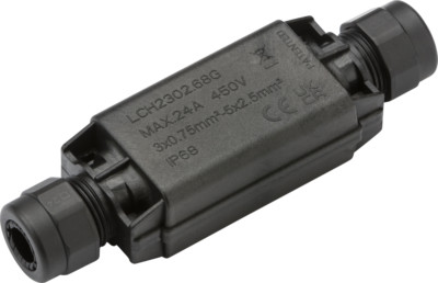 24A Inline wetterfeste Gel gefüllte Box IP68