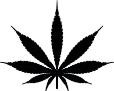 Pot Leaf Decal Vinyl Car Window Marijuana Weed Cannabis Sticker 420 Oil Slick