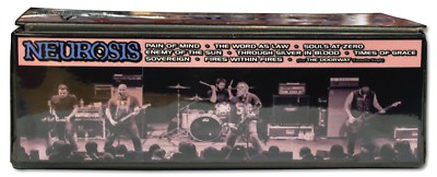 NEUROSIS - 9 cassettes in a custom box set lot plus discography