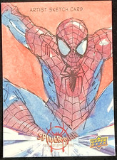 SPIDER-MAN: INTO THE SPIDER-VERSE SPIDER-MAN SKETCH CARD - FELIX MORALES #D 1/1