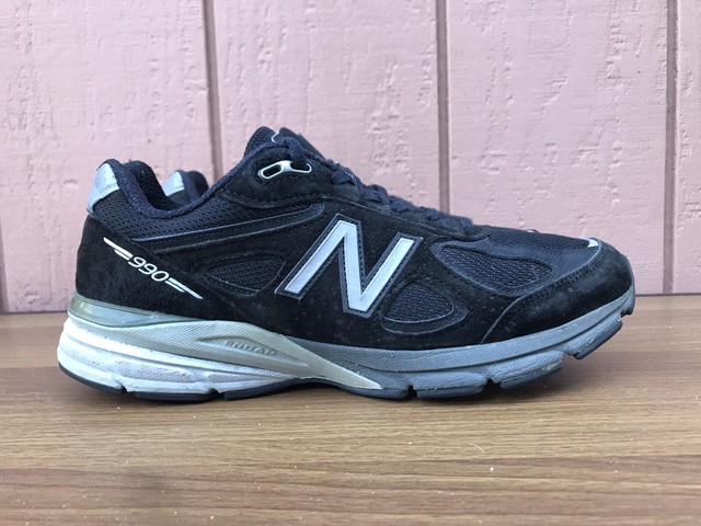 Size 9 - New Balance 990v4 Black Silver 