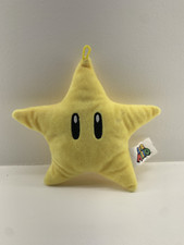 Good Stuff 2021 Super Mario Super Star Plush Toy Yellow Stuffed