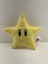 Good Stuff 2021 Super Mario Super Star Plush Toy Yellow Stuffed