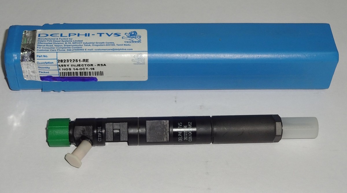 Genuine Delphi Common Rail Injector - 28232251 For 1.5 dCi Engines