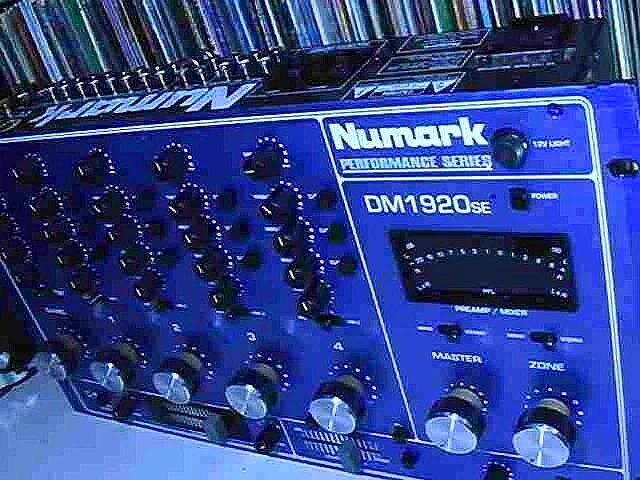 Numark DM-1920SE Blue Rotary DJ Mixer. Uber Rare! | eBay