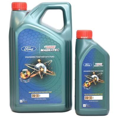 Original Ford Castrol Magnatec Professional Motoröl 0W-30 6 Liter 15F60C
