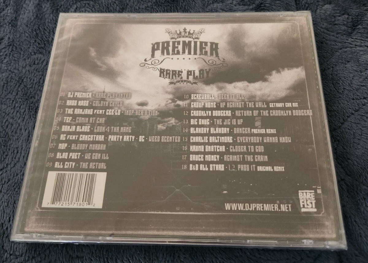 Dj Premier - Rare Play 1 & 2 cd Sealed | eBay
