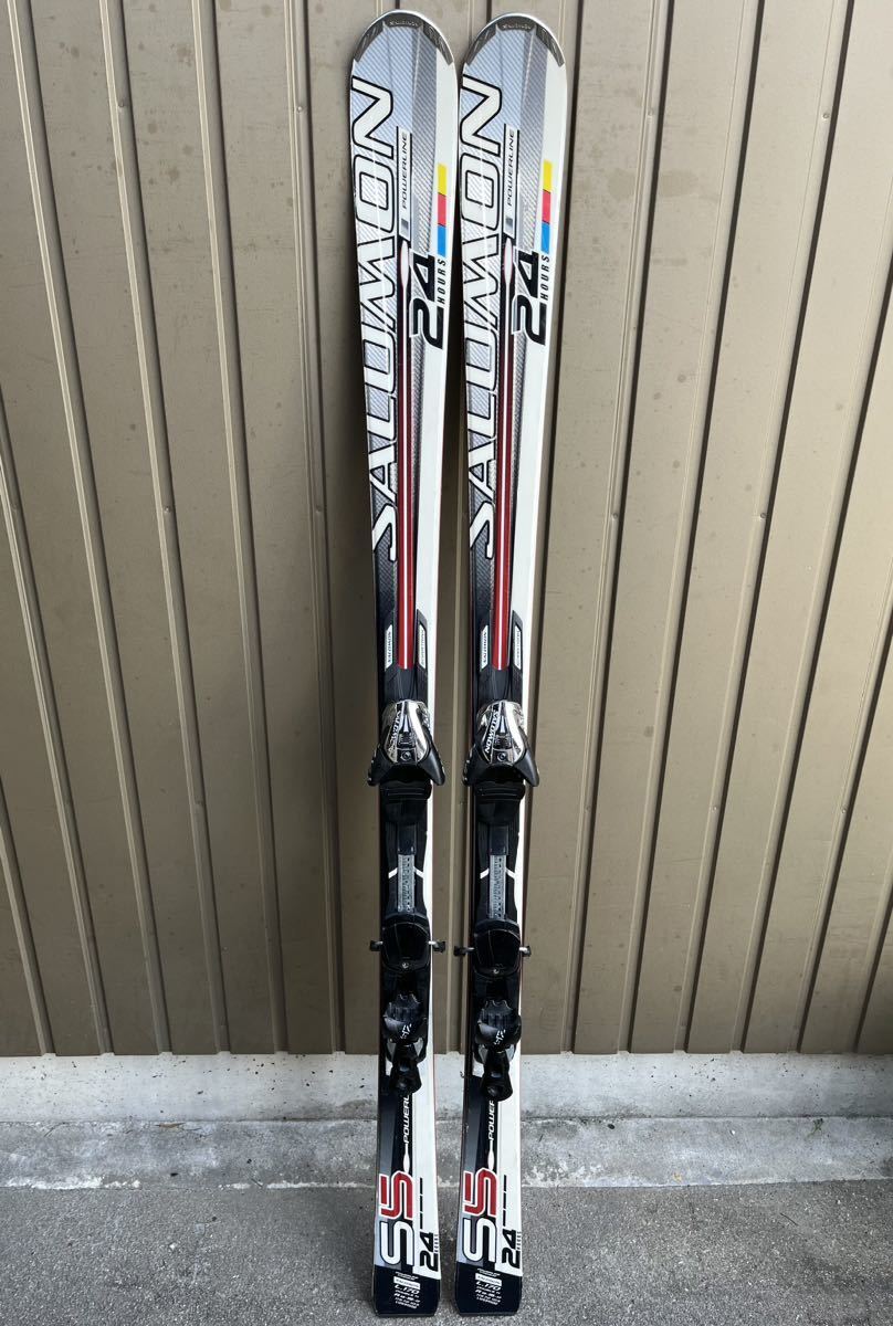 A*i様 alomon S5/24hoursスキー板162cm ビンディング付き Salomon 24