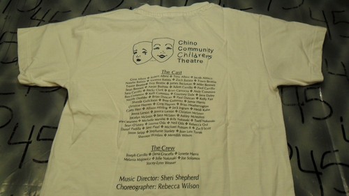 Medium VNTG Youth Chino Community Theatre Lil Abner 1996  Shirt - Picture 5 of 7