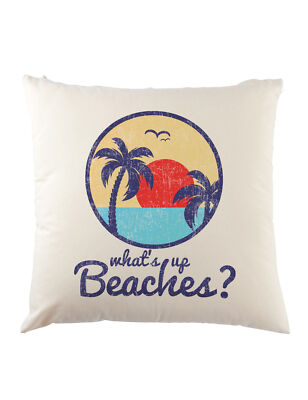 What'S Up Beaches II Dekokissen Surfer Surfing Sea Beach Bar And Grill Tiki