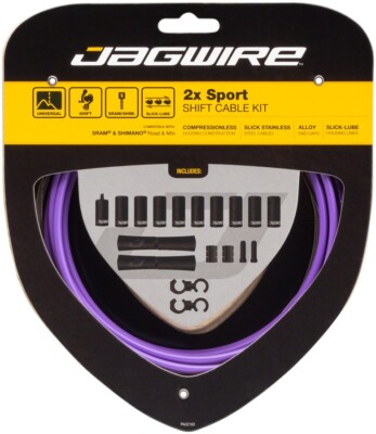 Jagwire Universal Sport Brake Cable Kit, Purple