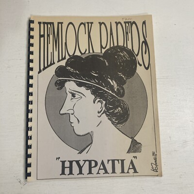 Hemlock Papers  Hypatia  University Of Idaho Department Of Philosophy Vol. 3 N 1