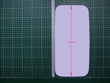 Vetro di ricambio specchietto retrovisore esterno camper Dethleffs Hymer Eriba Fiat Ducato sph