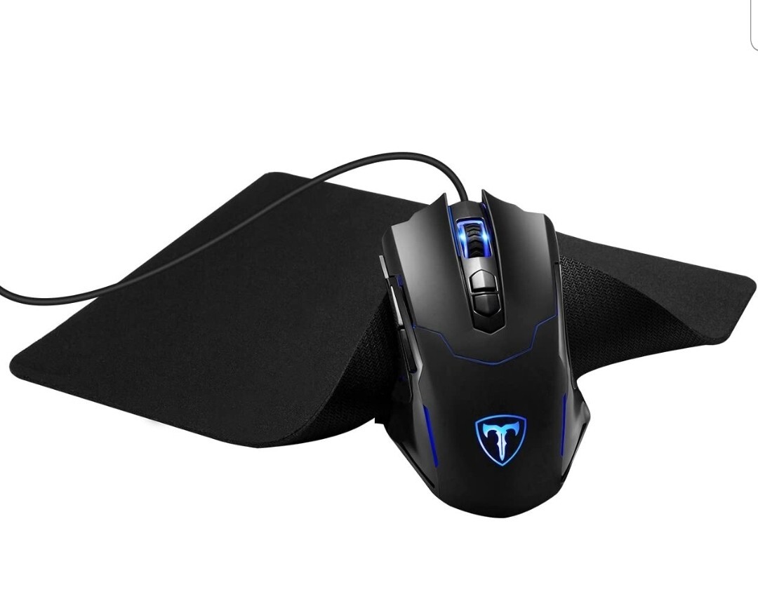 Avaweet Gaming Mouse and Mouse Pad Combo with 16 Million RGB Colors