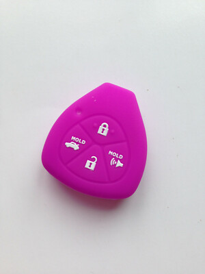 Purple Key Case Cover for Toyota Avalon Corolla Matrix RAV4 Yaris Camry HYQ12BBY