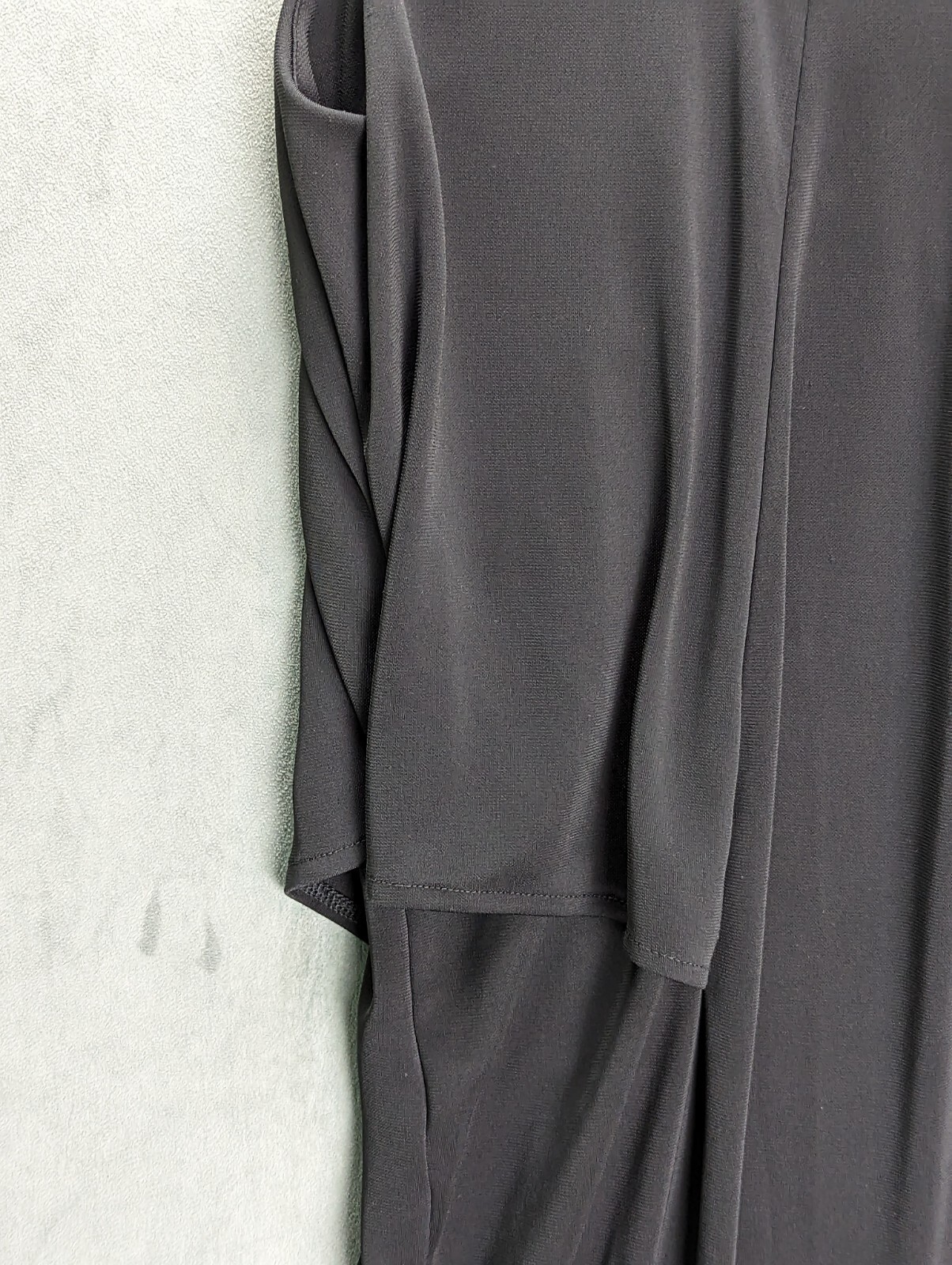 French Connection Midi Dress Size 10 Ruffle Style Black Women’s image 5