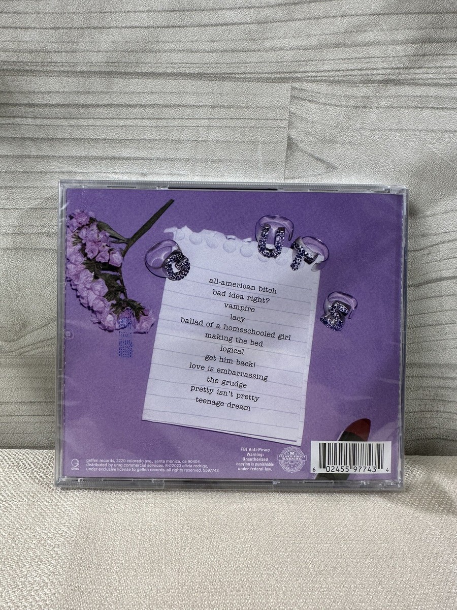 Olivia Rodrigo Guts CD (Target Exclusive) Alternative Cover +