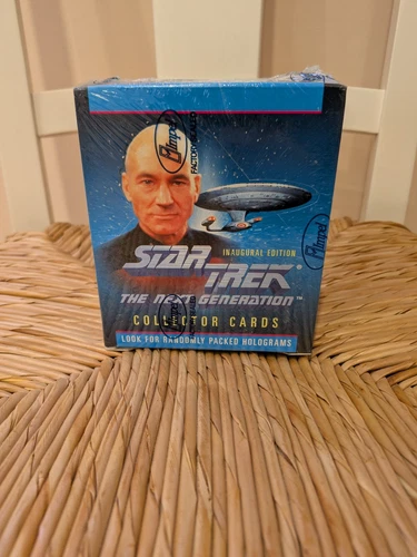 1992 Star Trek The Next Generation Inaugural Edition Factory Sealed Unopened Box