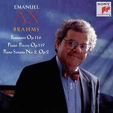 JOHANNES BRAHMS - Brahms: 7 Fantasies, Op. 116, 4 Klavierstucke, Op. 119  - CD