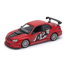 We22487Apr 1/24 Subaru Impreza Wrx Sti Apr Performance Version Red Diecast Minic