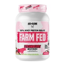 Axe & Sledge Farm Fed Protein Strawberry Milk...