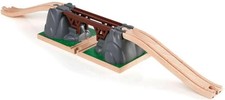 BRIO World Collapsing Bridge for Wooden Train Set - 3-Piece Accessory - FSC-C...