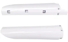 UFO Plastic White Fork Tube Protectors for '02-18 Yamaha YZ85 (YA03886046)