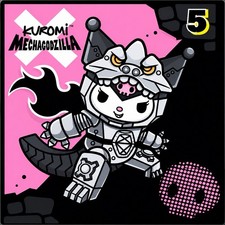 Kuromi X MechaGodzilla Happy Meal #5 Godzilla Hello Kitty BRAND NEW