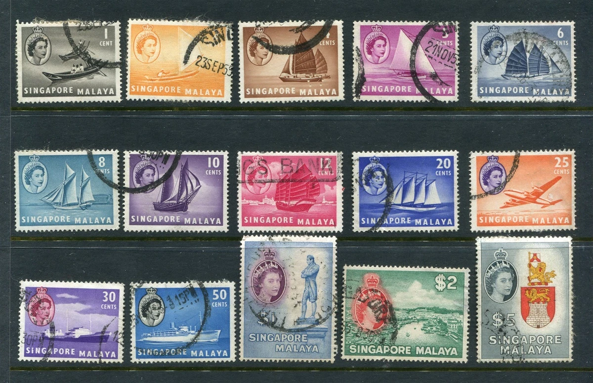 Singapore Stamps (1824-1963) for sale | eBay