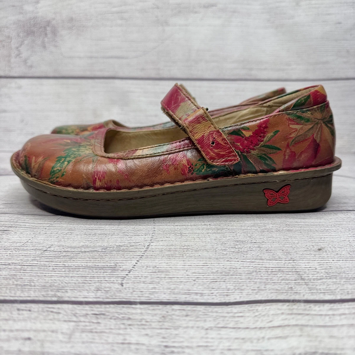 Alegria Mary Jane Brown Comfort Shoes for Women for sale | eBay display picture 1