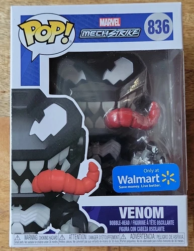 Funko POP VENOM Marvel Mech Strike #836 exclusivo de Walmart 