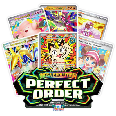 ポケモンカード PERFECT ORDER 英語版 1BOX Pokémon TCG Perfect Order Singles - Holo, Reverse Holo, EX