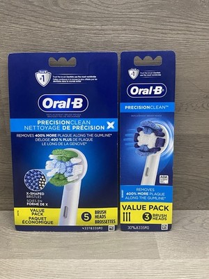 Oral-B Precision Clean X Replacement Brush Heads 8 Brush