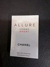 CHANEL ALLURE HOMME SPORT COLOGNE SPORT 1.5ml .05fl oz x 1 SPRAY FRESH